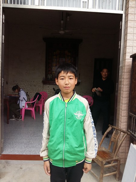 黄星源(已毕业上高中,中止资助)